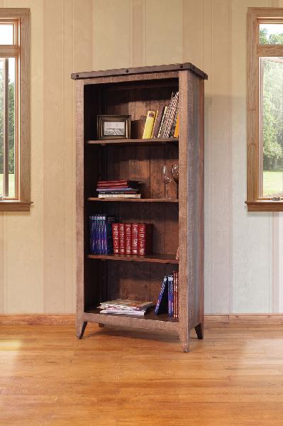 Image of Antique Multicolor - Bookcase - Light Brown