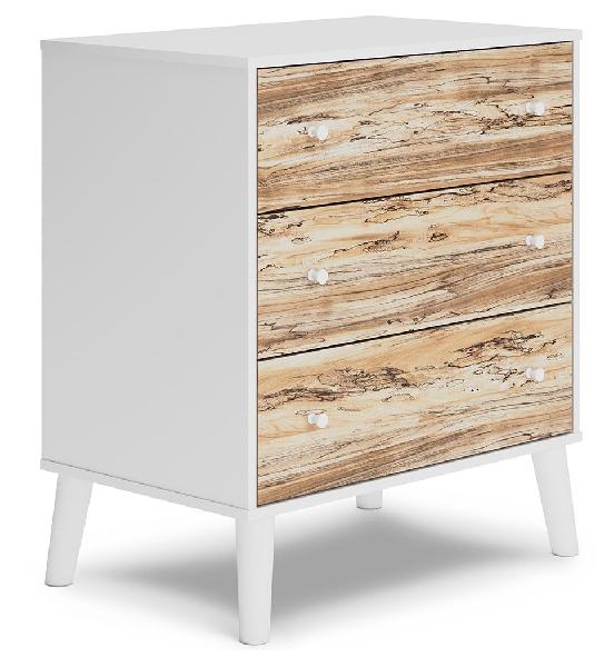 Image of Piperton - Natural - Three Drawer Chest