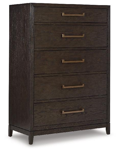 Image of Burkhaus - Brown - Five Drawer Chest