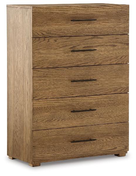 Image of Dakmore - Brown - Five Drawer Chest
