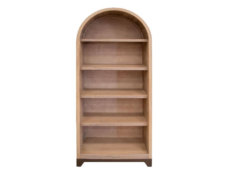 Image of Natural Parota - Bookcase - Light Brown