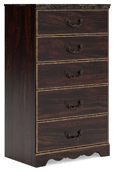Image of Glosmount - Two-tone - Five Drawer Chest