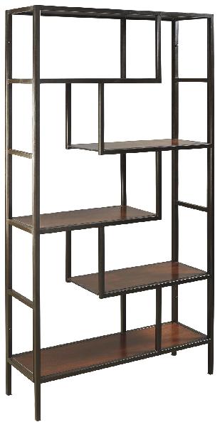 Image of Frankwell - Brown / Black - Bookcase