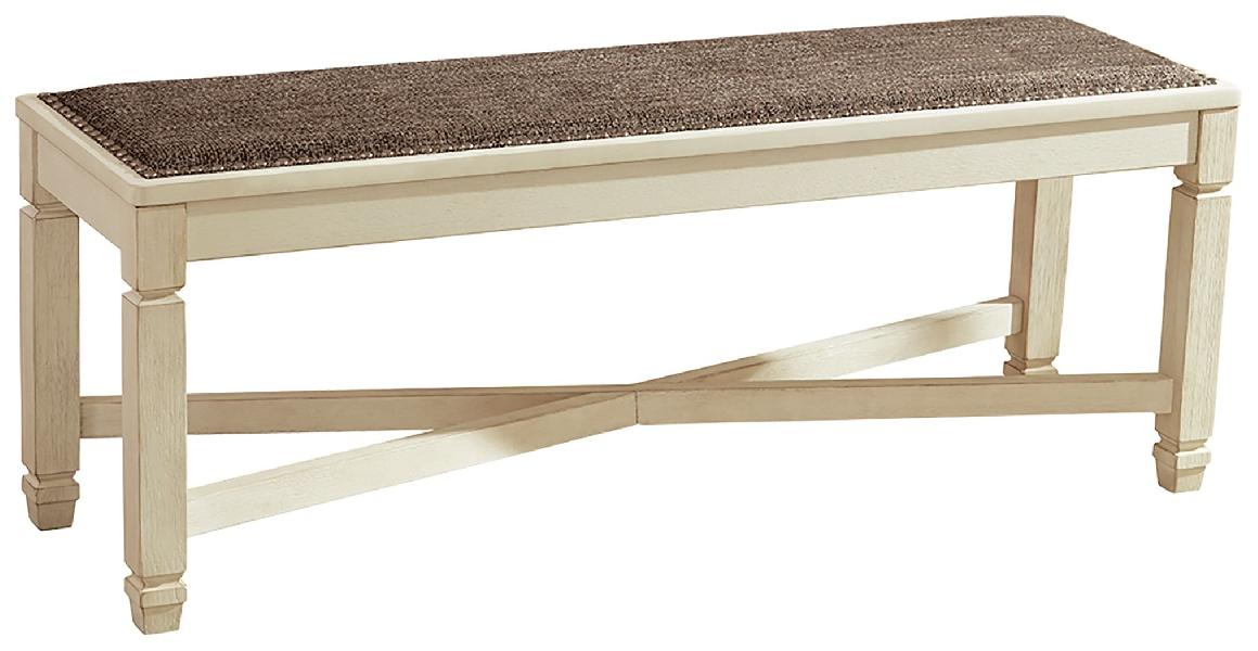 Image of Bolanburg - Large UPH Dining Room Bench - Beige