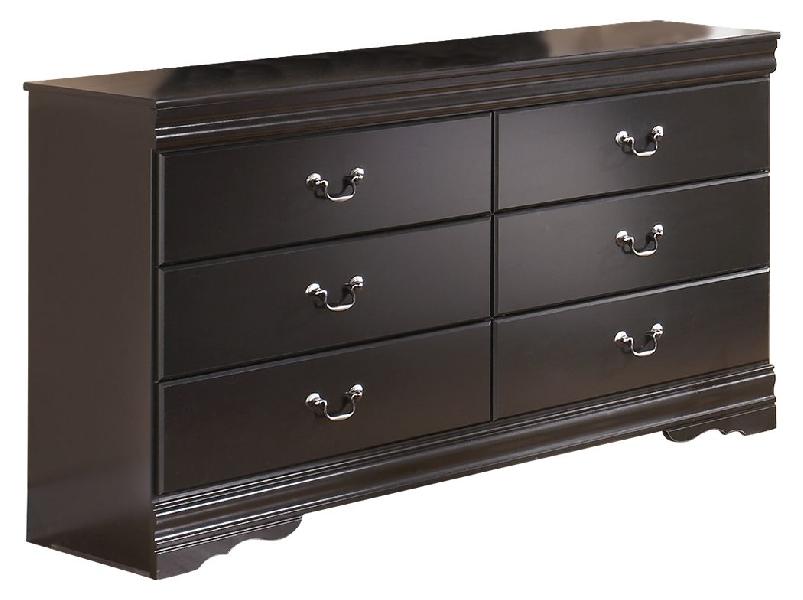 Image of Huey Vineyard - Six Drawer Dresser - Black