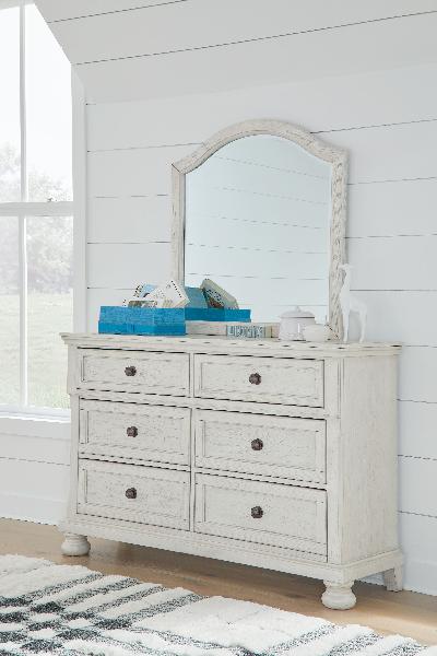 Image of Robbinsdale - Dresser, Mirror - Youth - Antique White
