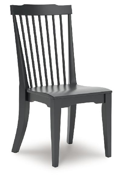 Image of Brenkerton - Dining Room Side Chair (Set of 2) - Black