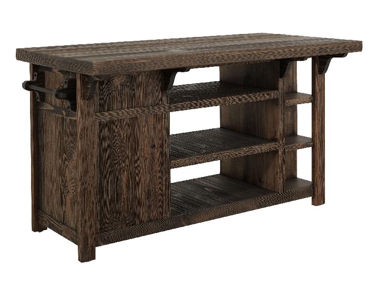 Image of Dutton - Kitchen Island - Rookwood Brown