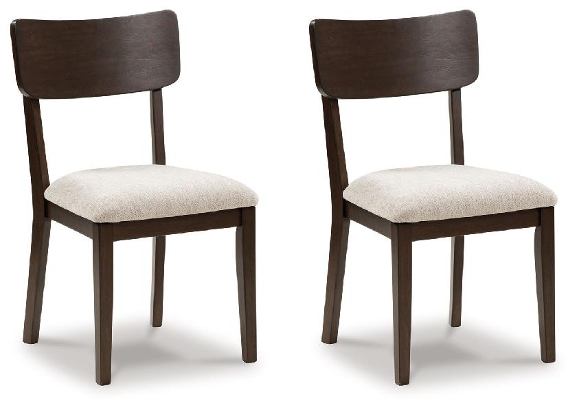 Image of Mallenette - Dining Upholstered Side Chair (Set of 2) - Merlot