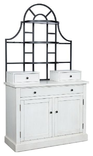 Image of Greddinton - Baker's Rack - White