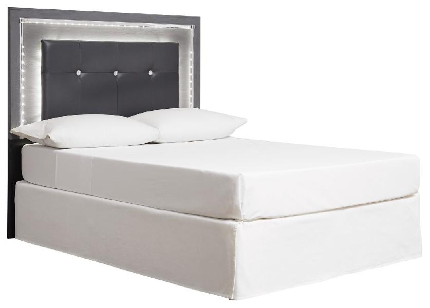 Image of Lodanna - Full UPH Panel Headboard - Gray