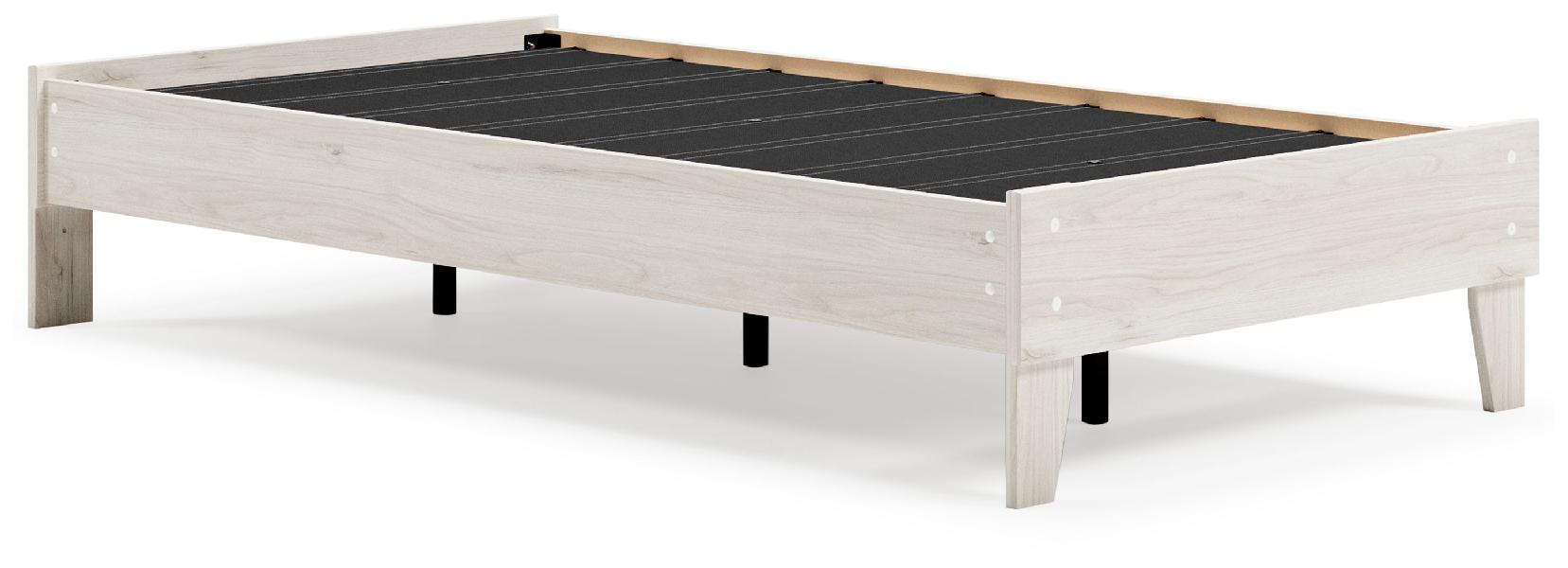 Image of Socalle - Twin Platform Bed - Light Natural