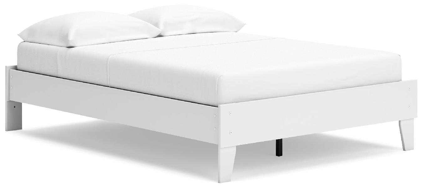 Image of Socalle - Full Platform Bed - Two-Tone