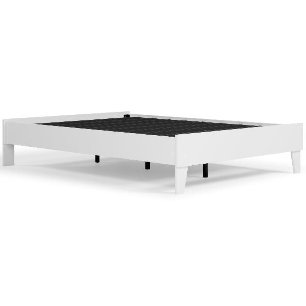 Image of Piperton - Full Platform Bed - White