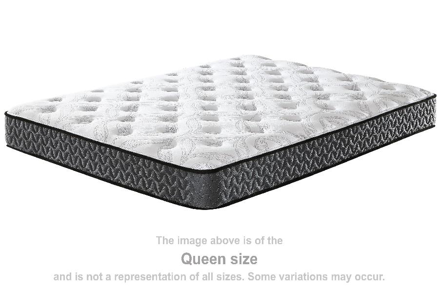 Image of 8 Inch Bonnell Hybrid - Full Mattress - White