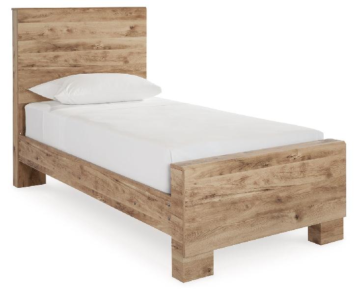 Image of Hyanna - Twin Panel Bed - Tan