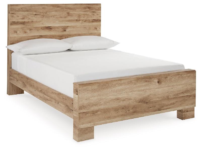 Image of Hyanna - Full Panel Bed - Tan