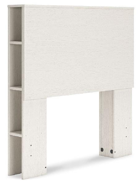 Image of Aprilyn - Twin Bookcase Headboard - White