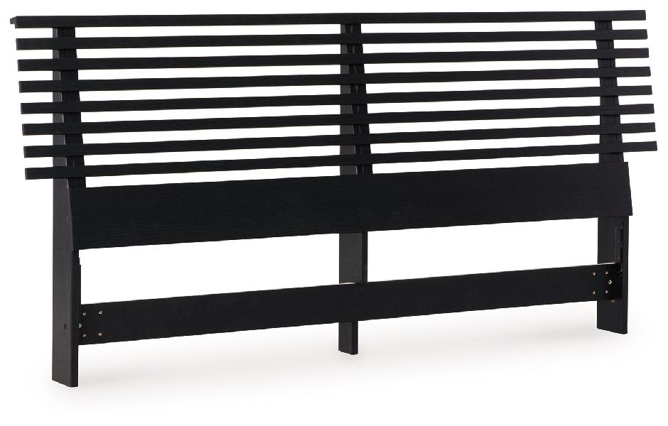 Image of Danziar - Full Slat Headboard - Black