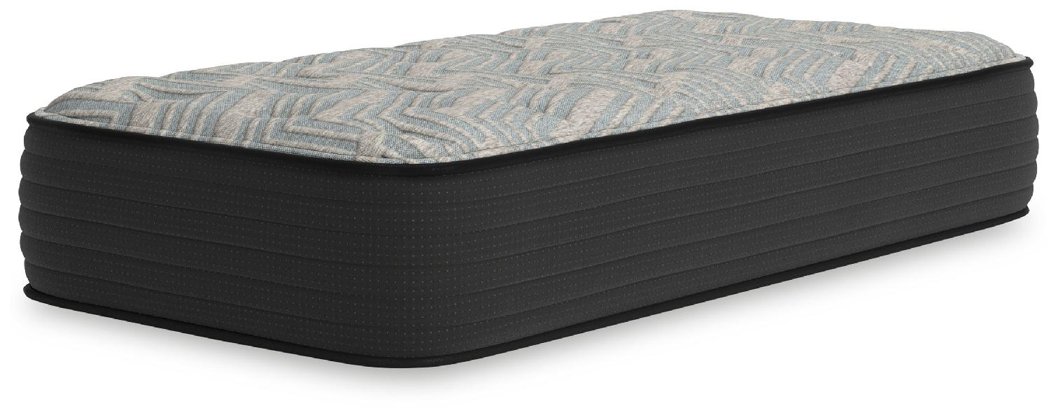 Image of Palisades Firm - Twin Mattress - Gray / Blue