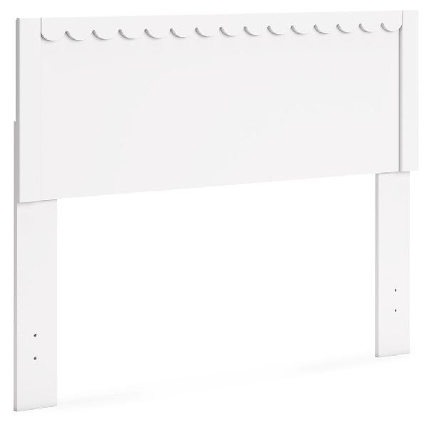 Image of Hallityn - Full Panel Headboard - White