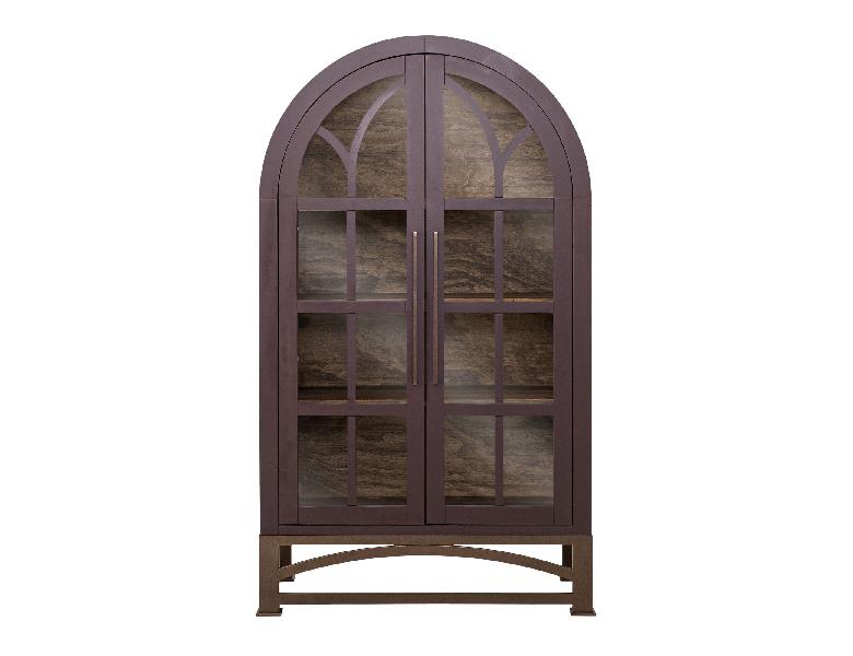 Image of Obsidian - Cabinet - Merlot Red