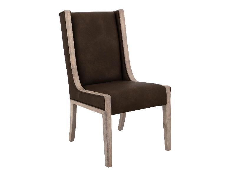 Image of Balam - Upholstered Chair (Set of 2) - Camel Brown