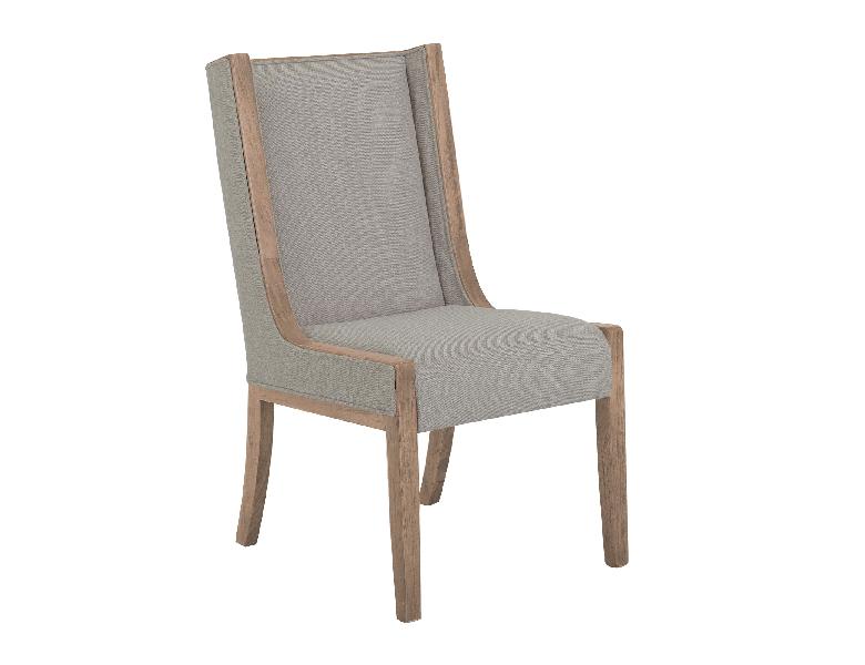 Image of Balam - Upholstered Chair (Set of 2) - Beige