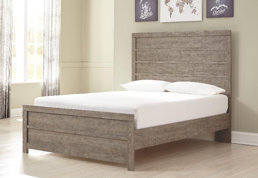 Image of Culverbach - Full Panel Bed - Gray