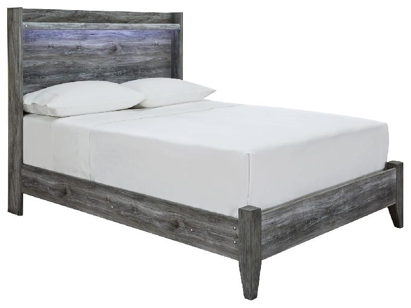 Image of Baystorm - Full Panel Bed - Gray