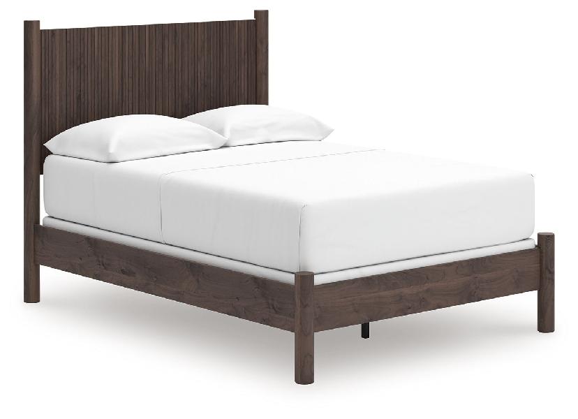 Image of Pamytta - Full Panel Bed - Brown