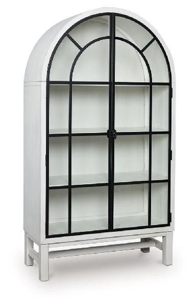 Image of Greddinton - Display Cabinet - White