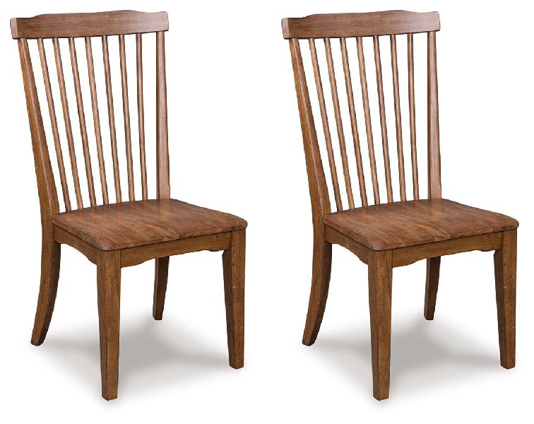 Image of Greddinton - Dining Room Side Chair (Set of 2) - Brown