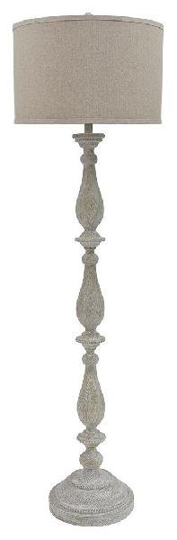 Image of Bernadate - Poly Floor Lamp - Whitewash