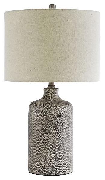 Linus - Ceramic Table Lamp  - Antique Black