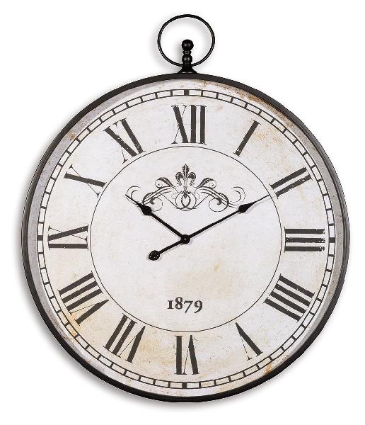 Image of Augustina - Wall Clock - Antique Black