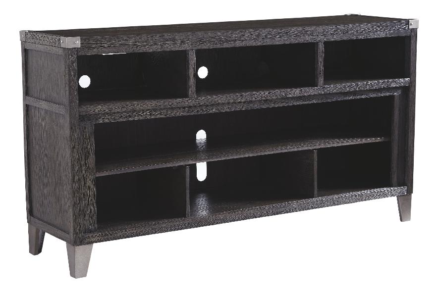 Image of Todoe - LG TV Stand w/Fireplace Option - Gray