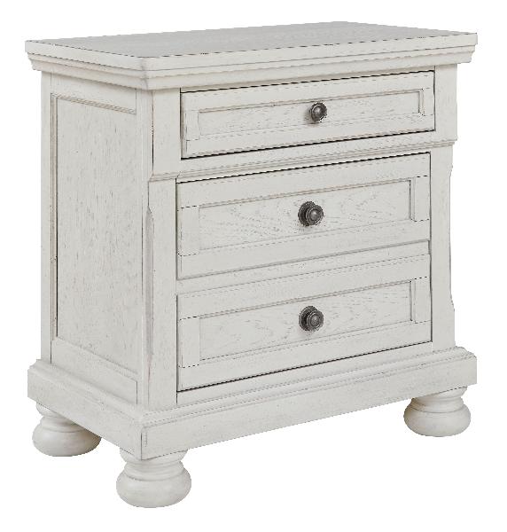 Image of Robbinsdale - Two Drawer Night Stand - Antique White