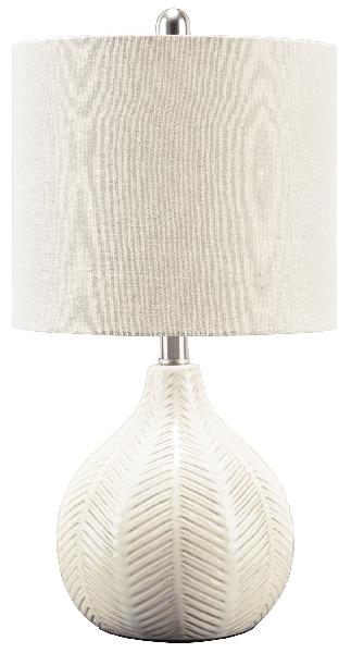 Image of Rainermen - Ceramic Table Lamp  - Off White