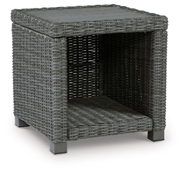 Image of Elite Park - Square End Table - Gray