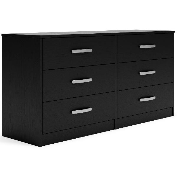 Image of Finch - Six Drawer Dresser - 29'' Height - Black
