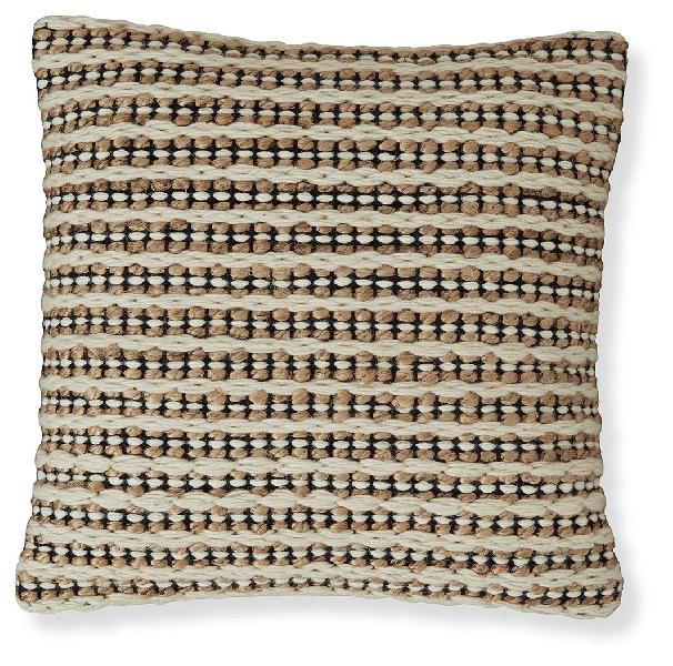 Image of Nealington - Pillow (Set of 4) - Brown / Black / White