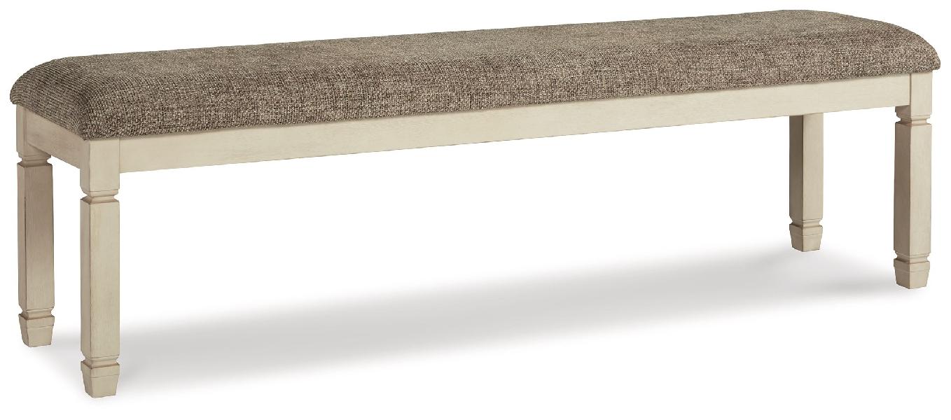 Image of Bolanburg - Extra Large UPH DRM Bench - Brown / Beige