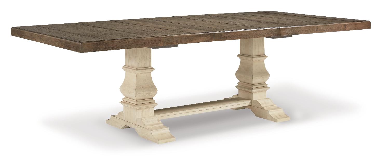 Image of Bolanburg - Extension Dining Table - Brown / Beige