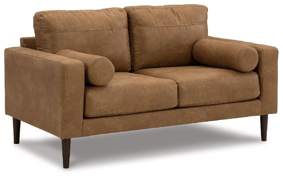 Image of Telora - Loveseat - Caramel