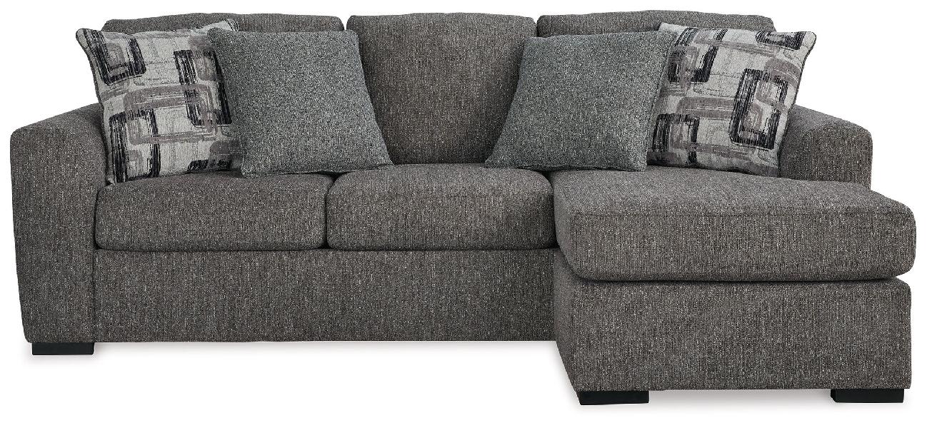 Image of Gardiner - Sofa Chaise - Pewter