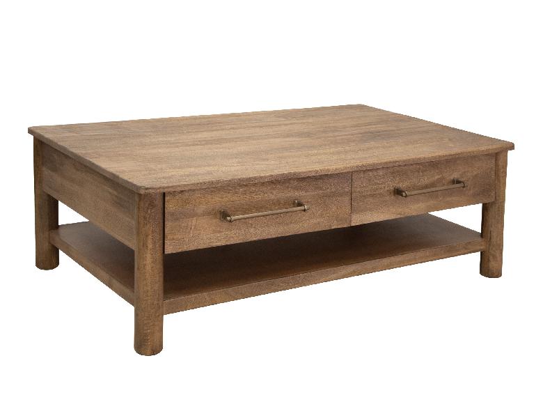Image of Olimpia - Cocktail Table - Towny Brown