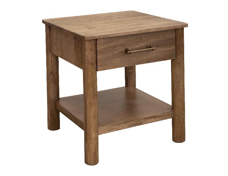 Image of Olimpia - End Table - Towny Brown