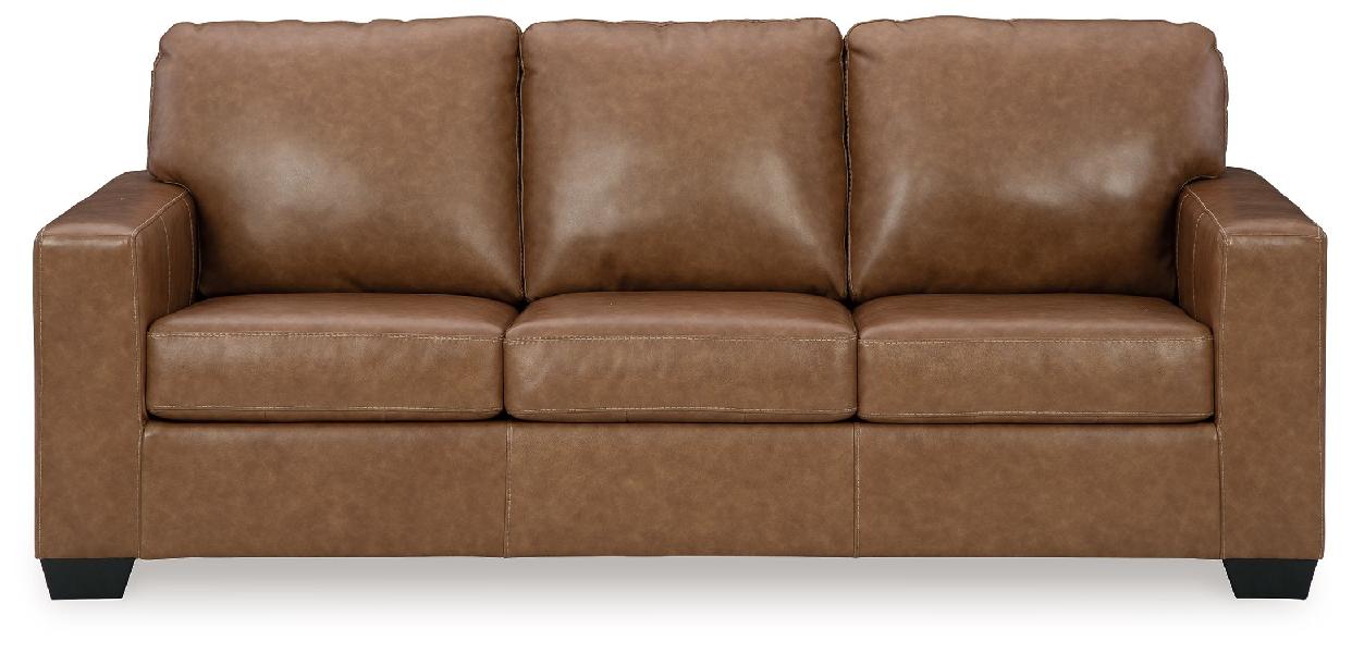 Image of Bolsena - Sofa - Leather Match - Caramel