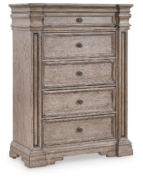 Image of Blairhurst - Five Drawer Chest - Light Grayish Brown